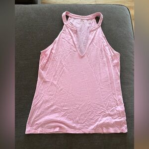 Lilly pulitze pink tank top size L